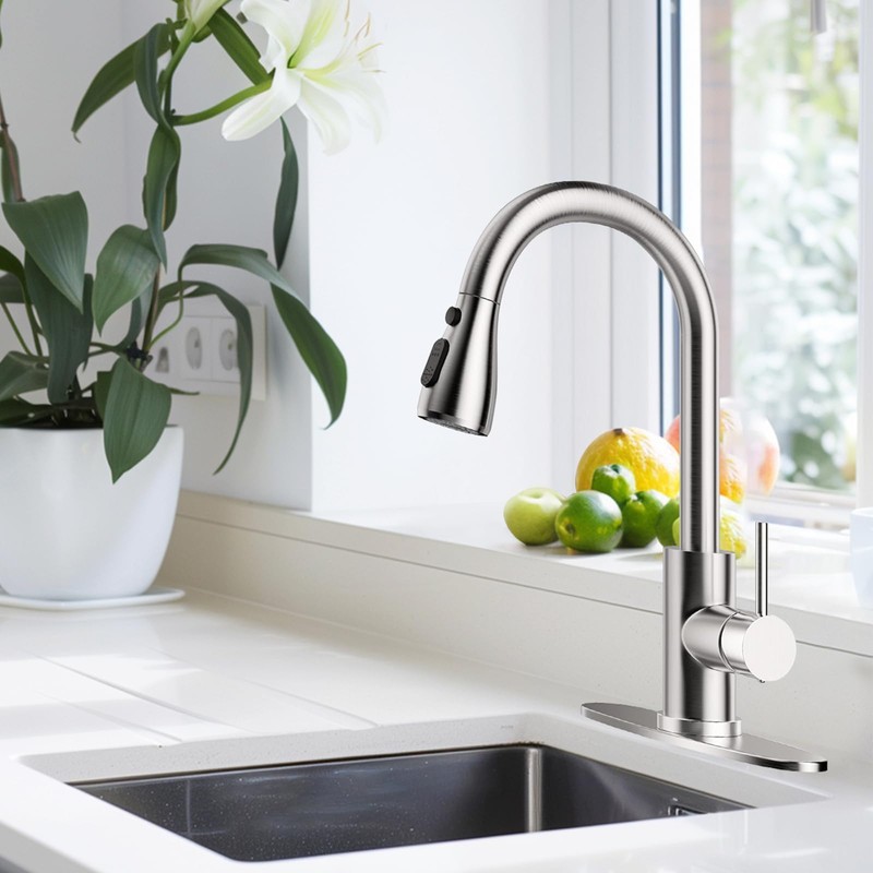 Replacement Kitchen Faucet Head for WEWE-FORIOUS-Qomolangma-VFAUOSIT-BASDEHEN-WOWOW-VCCUCINE Pull Out/Down Kitchen Sink