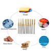 10pcs End Mill Cutter 1.0mm 1.5mm 2.0mm 2.5mm 3.0mm Carbide