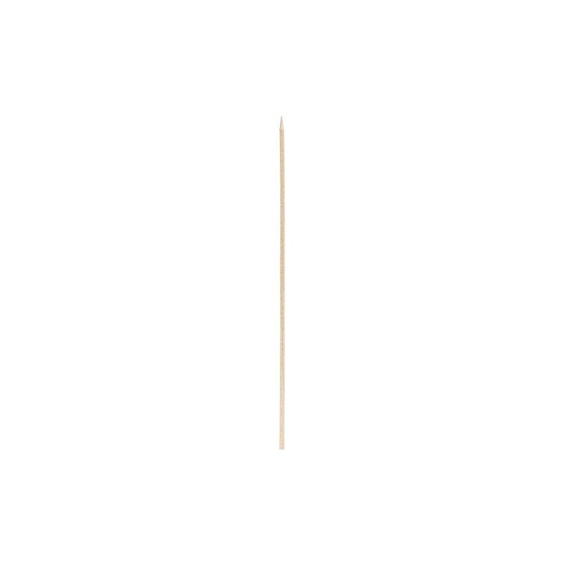 Wooden kebab skewers, wooden skewers, barbecue skewers, 20 cm long,