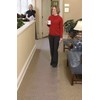 Clear Vinyl Plastic Floor Runner/Protector for Low/Deep Pile Carpet (26”