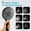 OFFO 6-Spray High Pressure Handheld Shower Head Combo with Adjustable