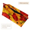 2 Pack Tissue Box Cover Holder, Poppy Flowers Ladybird Rectangle