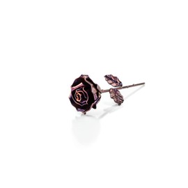 Forging Art Bcn Hand Forged Eternal Wrought Iron Rose (Purple)