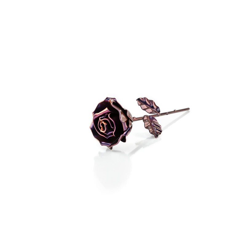 Forging Art Bcn Hand Forged Eternal Wrought Iron Rose (Purple)