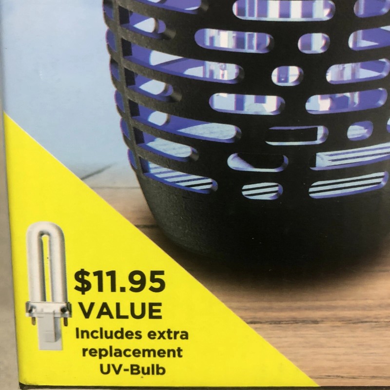 BLACK+DECKER Black + Decker outdoor bug zapper mosquito With Extra