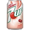 7UP Diet Cherry Flavored Lemon Lime Soda, 12 Fl Oz