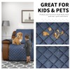 Easy-Going Loveseat Recliner Cover, Reversible Couch Cover for Double Recliner,