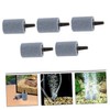 WOONEKY Aquarium Accessories 5pcs Air Stones for Fish Tank Bubble