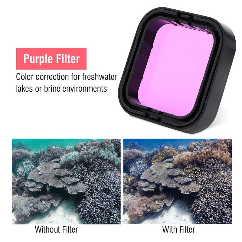 VBESTLIFE Housing filter kit for 5/6, underwater diving filter with