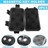 CLKE 1 x Under Car Magnetic Key Box Hidden Key