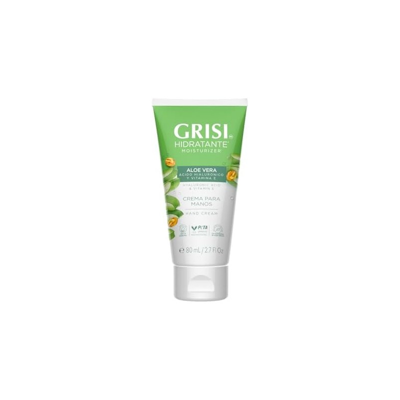 GRISI Crema para Manos con Aloe Vera y Ácido Hialurónico