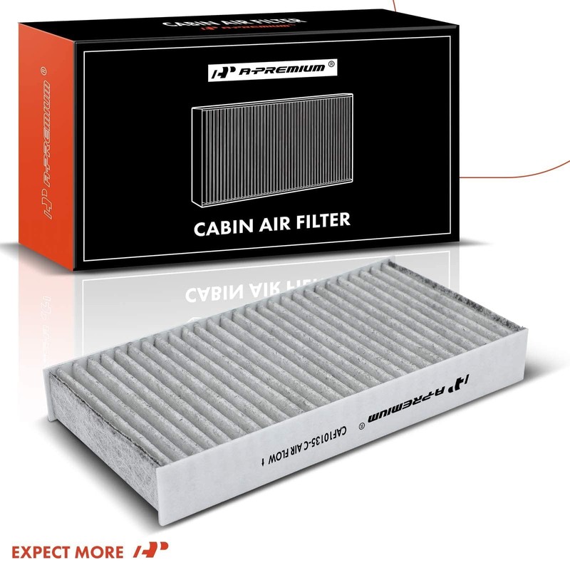 A-Premium - Filtro de aire de cabina de 4 piezas