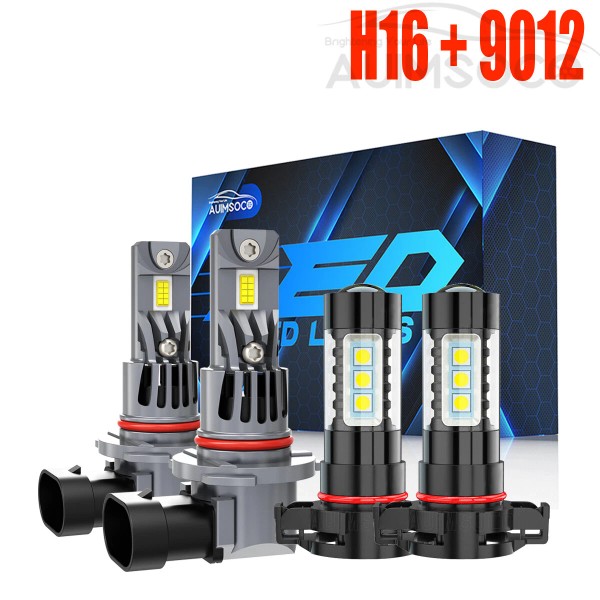 AUIMSOCO For Jeep Cherokee 2014 2015 - Combo LED Headlights