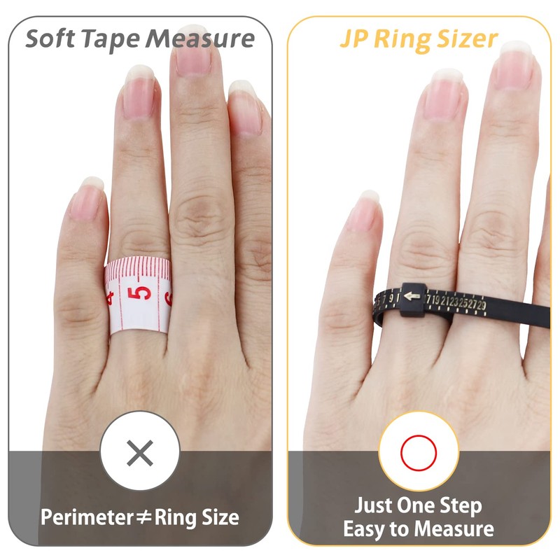 AmoYoung Ring Gauge Band, Japanese Standard Size 1-29 & 1-30