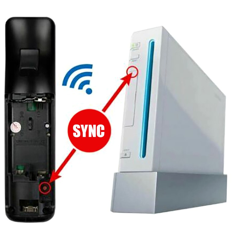 Remote and Nunchuck Controller Wireless Game Handle Remote Nunchuck Controller