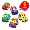 Baker Ross AW503 Mini Pull Back Racers (Pack of 6)