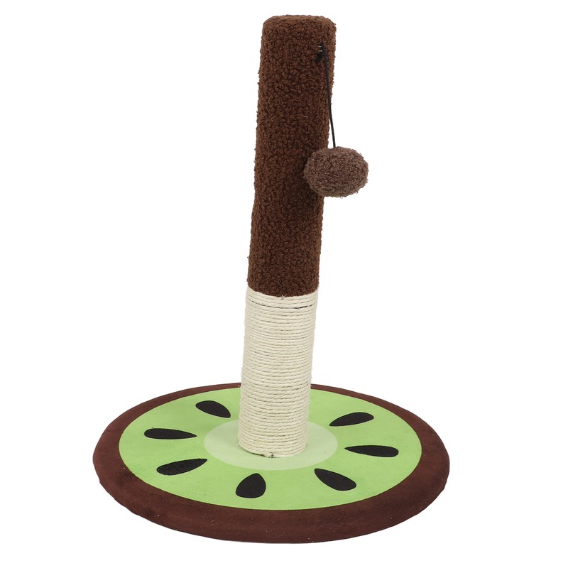 Cat Scratching Post Kiwi Sisal Vertical Cat Scratcher with Hanging