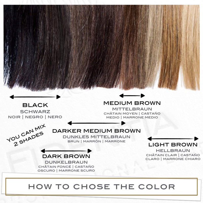 Fidentia Hair Shader root touch up, concealer and grey cover