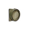 10" Inch Collar Duct Connector with Shutter for Flexible Aluminum