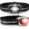 GearLight 2-Pack LED Headlamp: Adjustable Headband, Lightweight Headlight with 7 Modes and Pivotable Head - Ideal Stocking Stuffer Gifts for Men, Perfect for Outdoor Camping