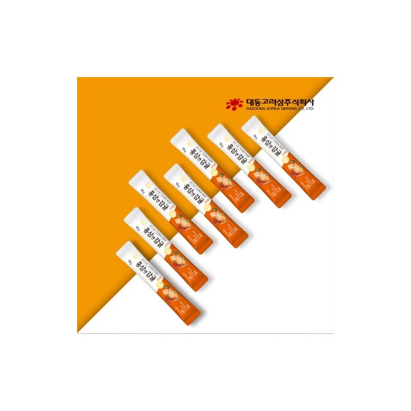 Daedong Korea Ginseng Red Ginseng & Tangerine 10g 100 Sticks