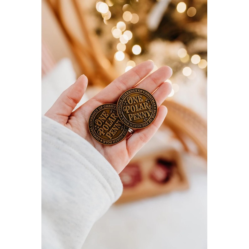 North Pole Polar Pennies Christmas Good Behaviour Coins, Santa Coins,