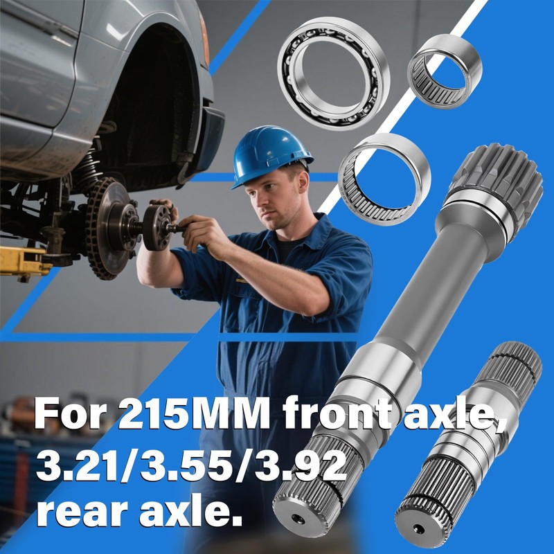 LINKCRO Front Differential Axle Intermediate Shaft Kit - Compatible with