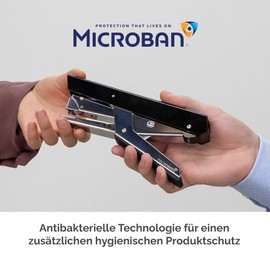 Fellowes Metal Stapler LX890 No Staple Jam with Anti-Bacterial Protection Bypass Stapling Up to 40 Sheets