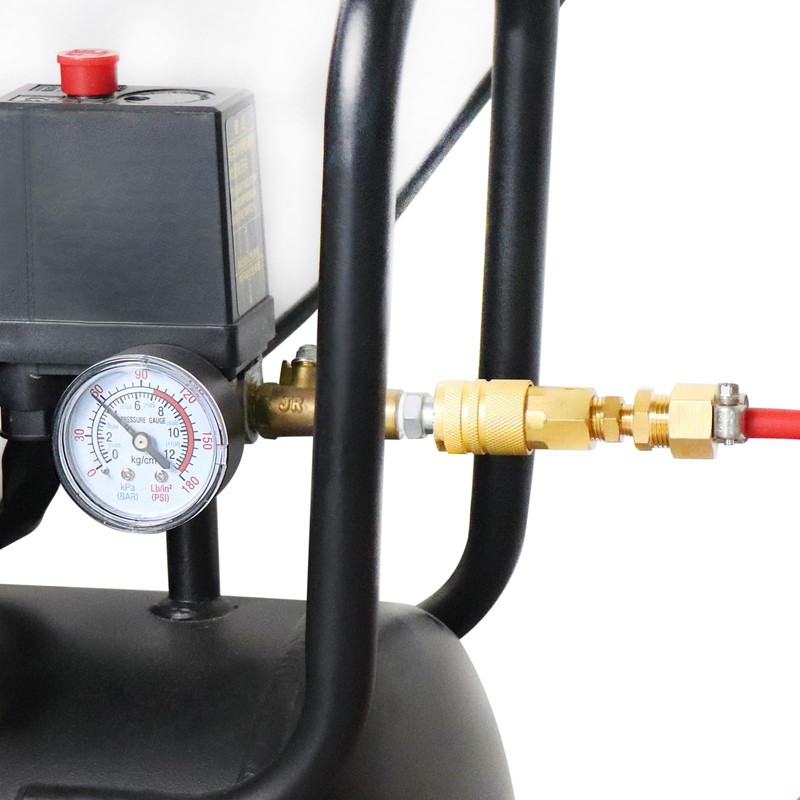 TAILONZ PNEUMATIC 5-Point Brass Hose Joint, G1/2-10mm Hose Adapter, Hose