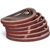 96 Pieces/Fabric Sanding Belts / 13 x 451 mm/Each 16