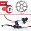HOOUP Mini Bike Left Hydraulic Brake Caliper System 180mm Disc