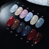 [Playing with your hands] Gel nail on and off reflective gel spring glitter gel self gel nail, 8#, 1 set, 8# / [손꼽놀이] 젤네일 온오프 반사젤 봄글리터젤 셀프젤네일, 8#, 1세트, 8#
