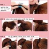 iLUU #12 Ponytail Extension Golden Brown 50 cm 90 g