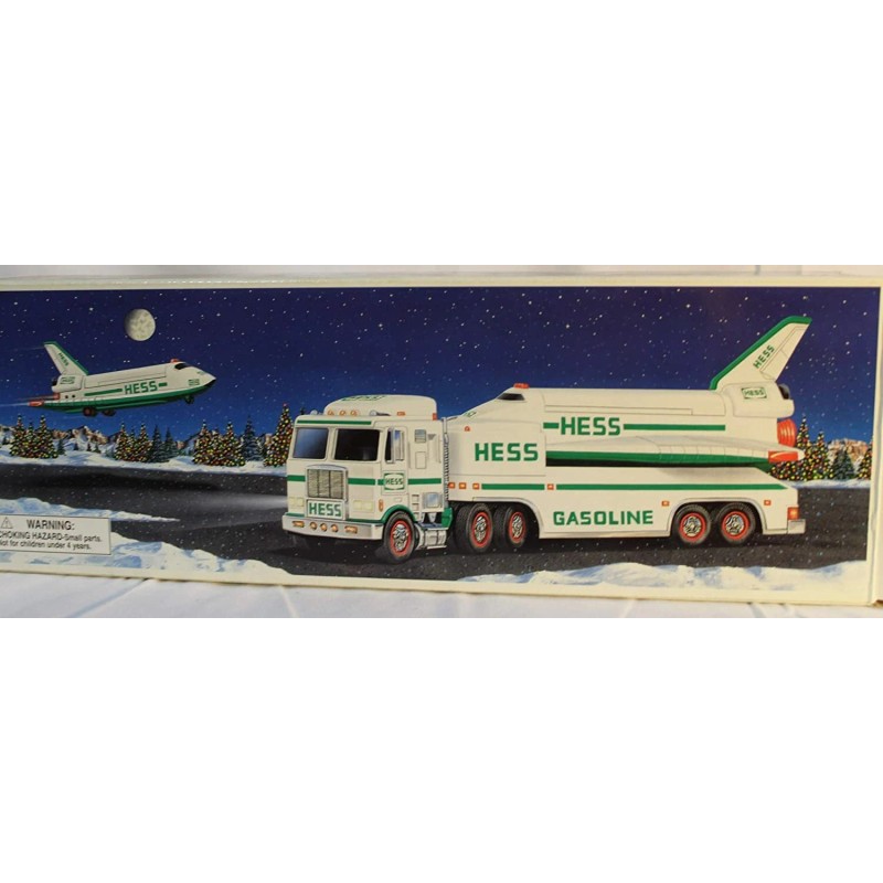 Hess 1999 Hess Toy Truck and Space Shuttle with Satellite