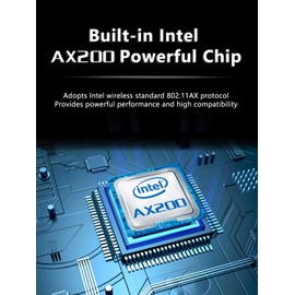 PCIE WiFi 6 Karte AX200 für Gaming Bluetooth 5.2 AX3000 Dual-Band 5G/2.4GHz MU-MIMO Ultra-Low Latency PCI-E Wireless Netzwerkkarten für Desktop PC Unterstützung Linux Windows 11/10 64-bit