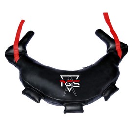 Strength Training Bag, 11LB/33LB/55LB, Fitness Sand Bag, Home Gym Weight Training, Multifunctional Workout Bag (Full Black, 15 KG (33 LBS))