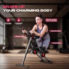 BODY RHYTHM Dual-Track Ab Machine with 4 Adjustable Heights, Foldable