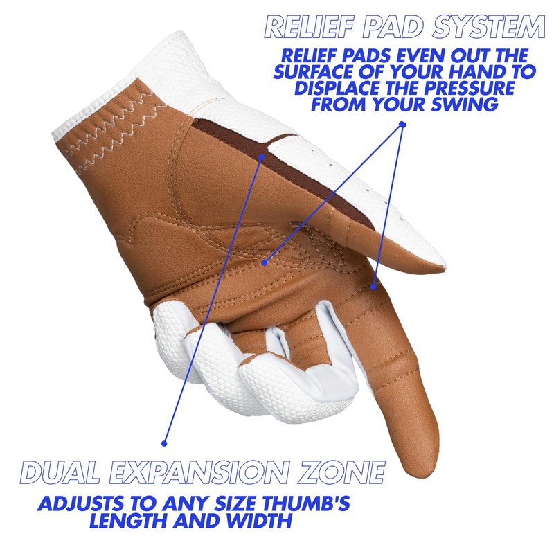 Bionic Ladies RelaxGrip 2.0 DX Golf Glove Left Hand Large