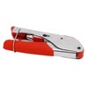 Coaxial Cable Crimper Wire Stripper Crimping Pliers with 20pcs F