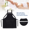 Nail Polish Apron Adjustable Nail Salon Kitchen Bib Aprons Cosmetic