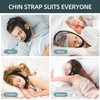 Chin Strap,Anti Snoring Chin Strap with Adjustable Velcro, Chin Strap