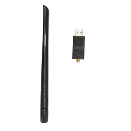 Dual Band WiFi Adapter 2.4GHz 5.8GHz USB 3.0 1200M Wireless Internet Card with 6dBi Flexible Antenna for Home Office