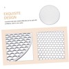 BIUDECO Round Stainless Steel Grill Mesh BBQ Accessory for Cooking