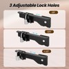 Kryonix Flip Gate Latch 7.5 Inch Heavy Duty Carbon Steel