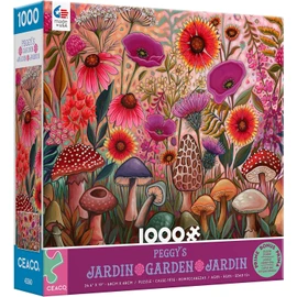 Ceaco - Peggy's Garden - Morel of The Story - 1000 Piece Jigsaw Puzzle
