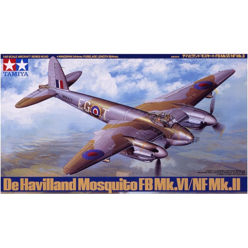 Tamiya Models Mosquito FB Mk.VI/NF Mk.II Model Kit