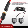 Nilight 2PCS 16AWG 10 Feet Wiring Harness Extension Kit, Extended