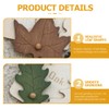 Kisangel Toddler Toys Preschool Puzzles 4pcs Wooden Leaf Shape Puzzle