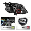 corkiauto Headlights Assembly compatible with 2007 2008 2009 2010 2011
