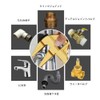 Monkey Wrench, Wide, Vertical Type Faucet Wrench, Large Opening, Water